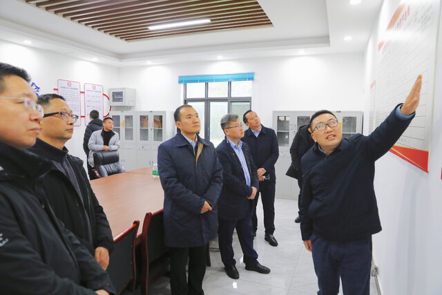 ▲龙潭镇将军村农副产品冷链加工商贸物流集体经济园区建设现场