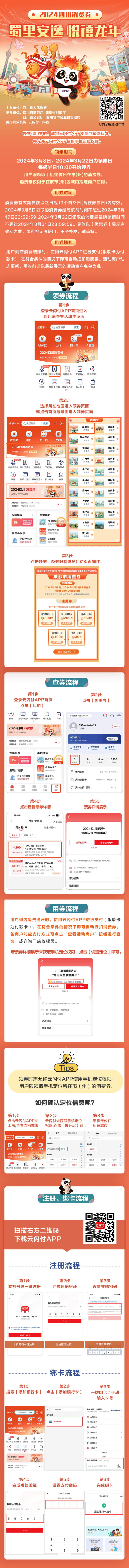 （云闪付APP领券示意图）