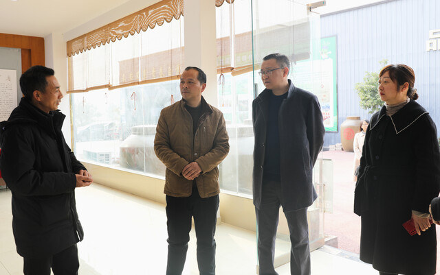 调研成佳镇杨柳村数字乡村和智慧农业建设情况