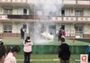 石凤学校开展地震消防应急演练​ 提升师生应急自救技能